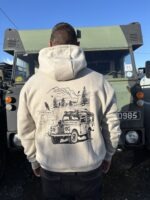 Stryker Hoody - Landscape Graphic - Cream